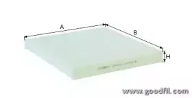 AG 423 CF GOODWILL Фильтр, воздух во внутренном пространстве