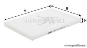 AG 527 CF GOODWILL Фильтр, воздух во внутренном пространстве