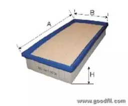 AG 543 GOODWILL Воздушный фильтр