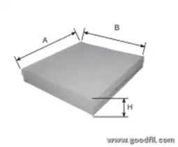 AG 549 CF GOODWILL Фильтр, воздух во внутренном пространстве