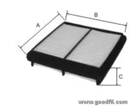 AG 606 GOODWILL Воздушный фильтр