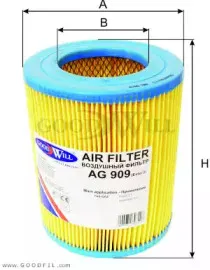 AG 909 GOODWILL Воздушный фильтр