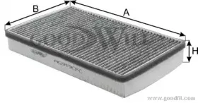 AG 919 CFC GOODWILL Фильтр, воздух во внутренном пространстве