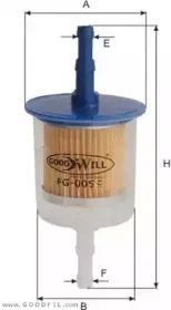 FG 005 LUX GOODWILL Топливный фильтр