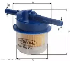 FG 007 LUX GOODWILL Топливный фильтр
