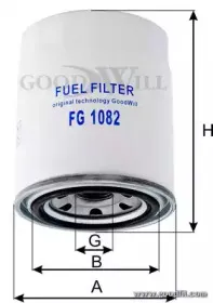 FG 1082 GOODWILL Топливный фильтр