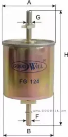 FG 124 GOODWILL Топливный фильтр