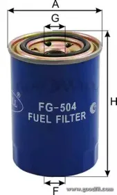 FG 504 GOODWILL Топливный фильтр