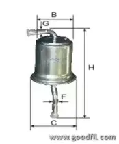 FG 525 GOODWILL Топливный фильтр