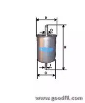 FG 701 GOODWILL Топливный фильтр