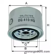 OG 410 HQ GOODWILL Масляный фильтр