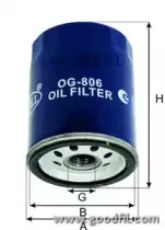 OG 806 GOODWILL Масляный фильтр