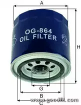 OG 864 GOODWILL Масляный фильтр