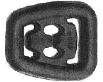 00243 METALCAUCHO Буфер, глушитель