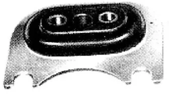 00403 METALCAUCHO Подвеска, двигатель