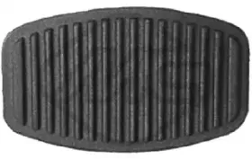 00413 METALCAUCHO Накладка на педаль, педаль сцепления