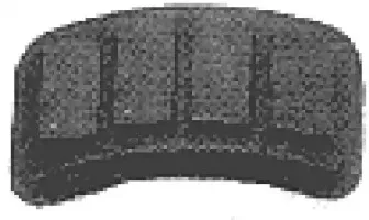 00416 METALCAUCHO Накладка на педаль, педаль сцепления