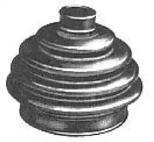 00638 METALCAUCHO Пыльник, приводной вал