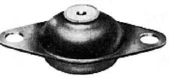 00660 METALCAUCHO Подвеска, двигатель