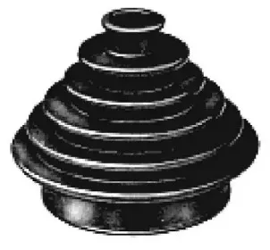 01363 METALCAUCHO Комплект пылника, приводной вал