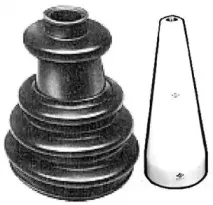 01483E METALCAUCHO Комплект пылника, приводной вал