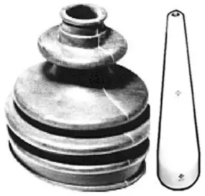 01708E METALCAUCHO Комплект пылника, приводной вал