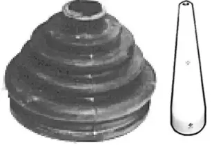 01732E METALCAUCHO Комплект пылника, приводной вал