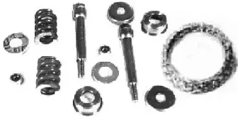 02392 METALCAUCHO Комплект прокладок, система выпуска ОГ