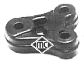 02757 METALCAUCHO Буфер, глушитель