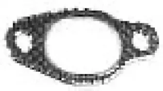 02780 METALCAUCHO Прокладка, выпускной коллектор