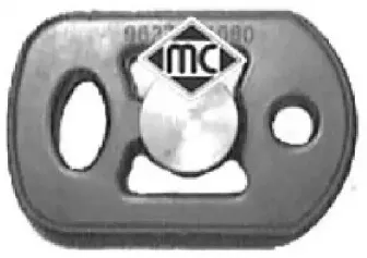 02965 METALCAUCHO Буфер, глушитель