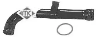 03038 METALCAUCHO Трубка охлаждающей жидкости