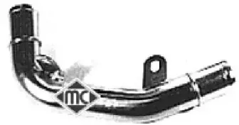 03112 METALCAUCHO Трубка охлаждающей жидкости