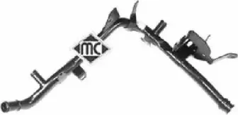 03186 METALCAUCHO Трубка охлаждающей жидкости