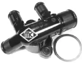 03544 METALCAUCHO Фланец охлаждающей жидкости