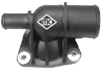 03546 METALCAUCHO Фланец охлаждающей жидкости