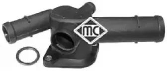 03598 METALCAUCHO Фланец охлаждающей жидкости