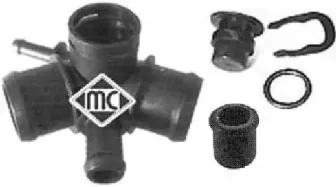 03604 METALCAUCHO Фланец охлаждающей жидкости