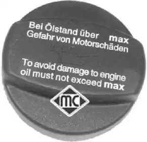 03734 METALCAUCHO Крышка, заливная горловина