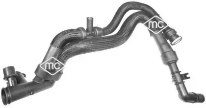 03784 METALCAUCHO Шланг радиатора