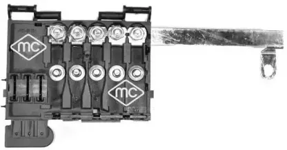 03887 METALCAUCHO Коробка предохранителей