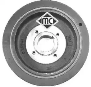 04202 METALCAUCHO Ременный шкив, коленчатый вал
