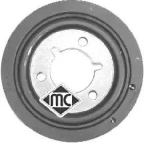 04440 METALCAUCHO Ременный шкив, коленчатый вал