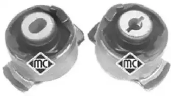 04476 METALCAUCHO Втулка, балка моста