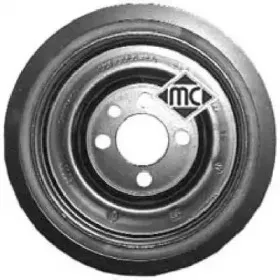 04494 METALCAUCHO Ременный шкив, коленчатый вал