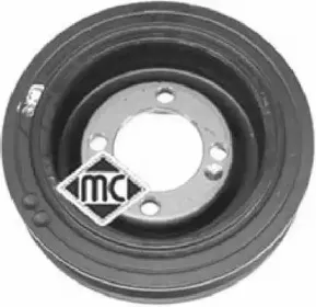 04781 METALCAUCHO Ременный шкив, коленчатый вал