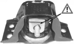 05144 METALCAUCHO Подвеска, двигатель