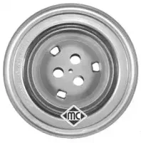 05250 METALCAUCHO Ременный шкив, коленчатый вал