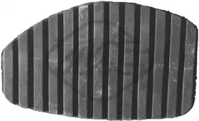 06184 METALCAUCHO Накладка на педаль, педаль сцепления