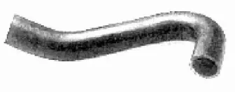 07367 METALCAUCHO Шланг радиатора